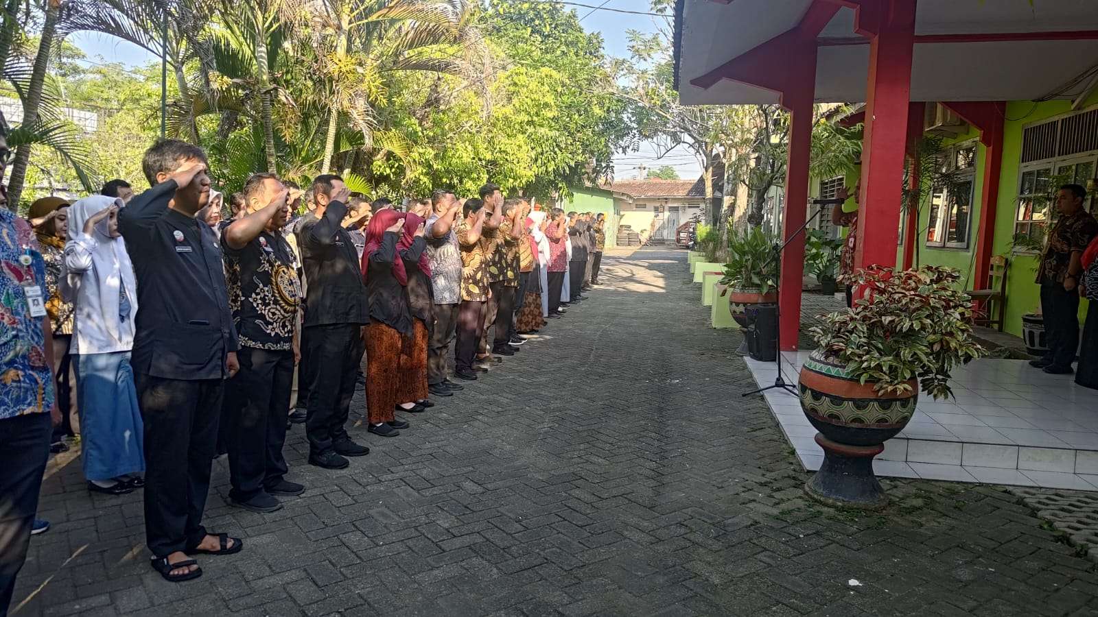 Apel Pagi Dinas Lingkungan Hidup