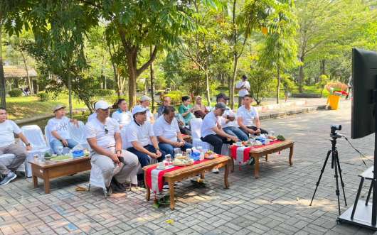 Zoom Meeting dengan Presiden dalam Peringatan HLH