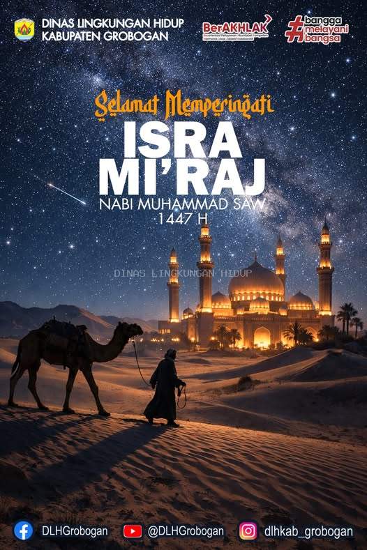 Selamat Memperingati Isra Mi’raj Nabi Muhammad ﷺ