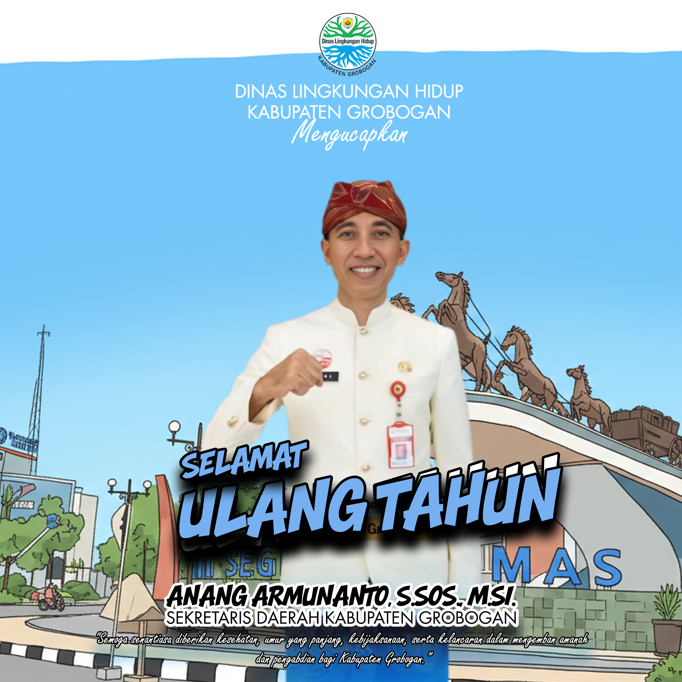 Selamat Ulang Tahun Sekda Grobogan