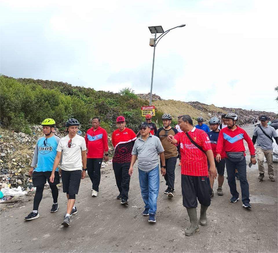 Wakil Bupati Grobogan Tinjau Pengelolaan Sampah di TPA Ngembak