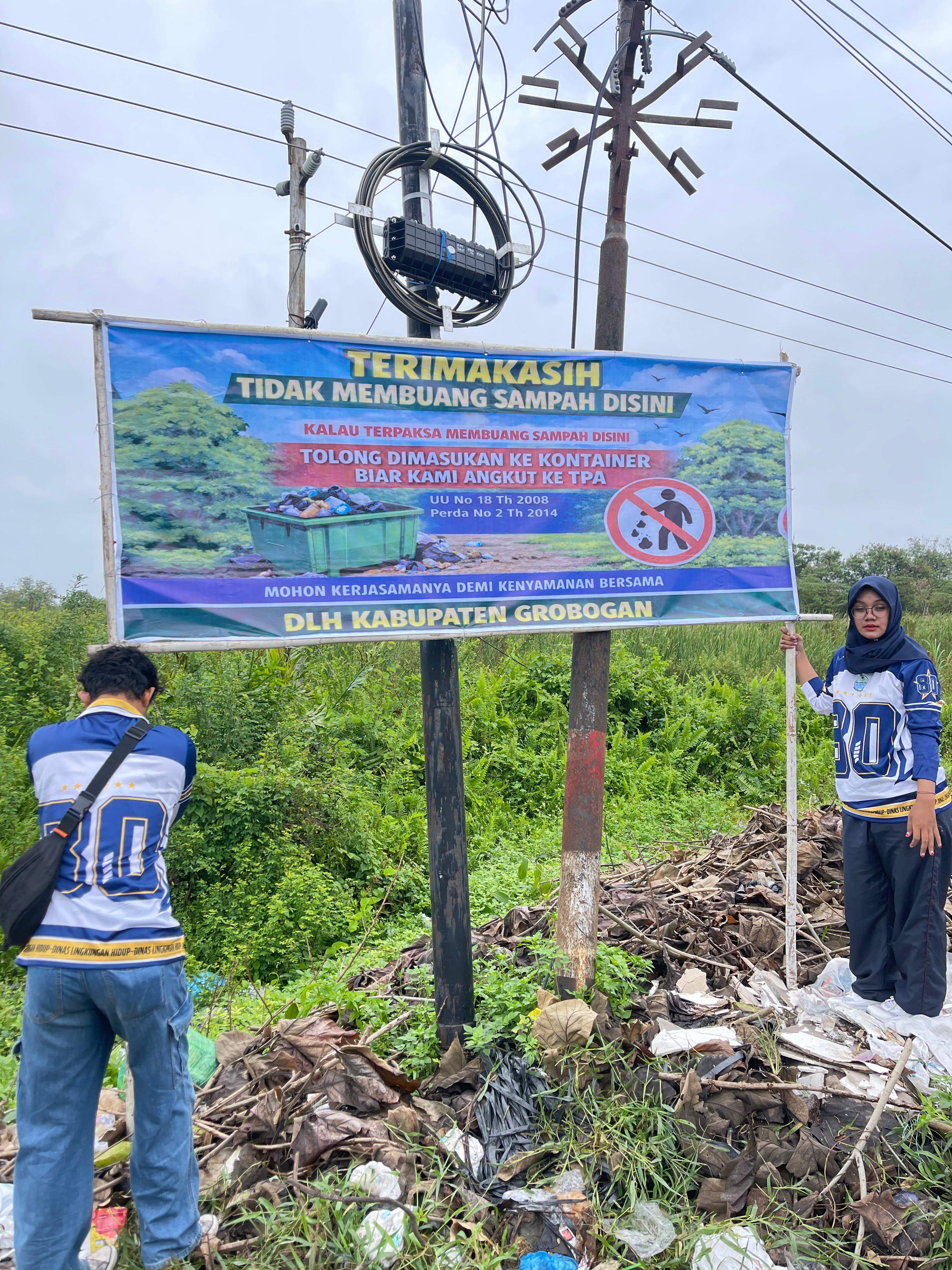 Kolaborasi Lintas Sektor, Tiga Kecamatan di Grobogan Gelar Aksi Bersih Serentak