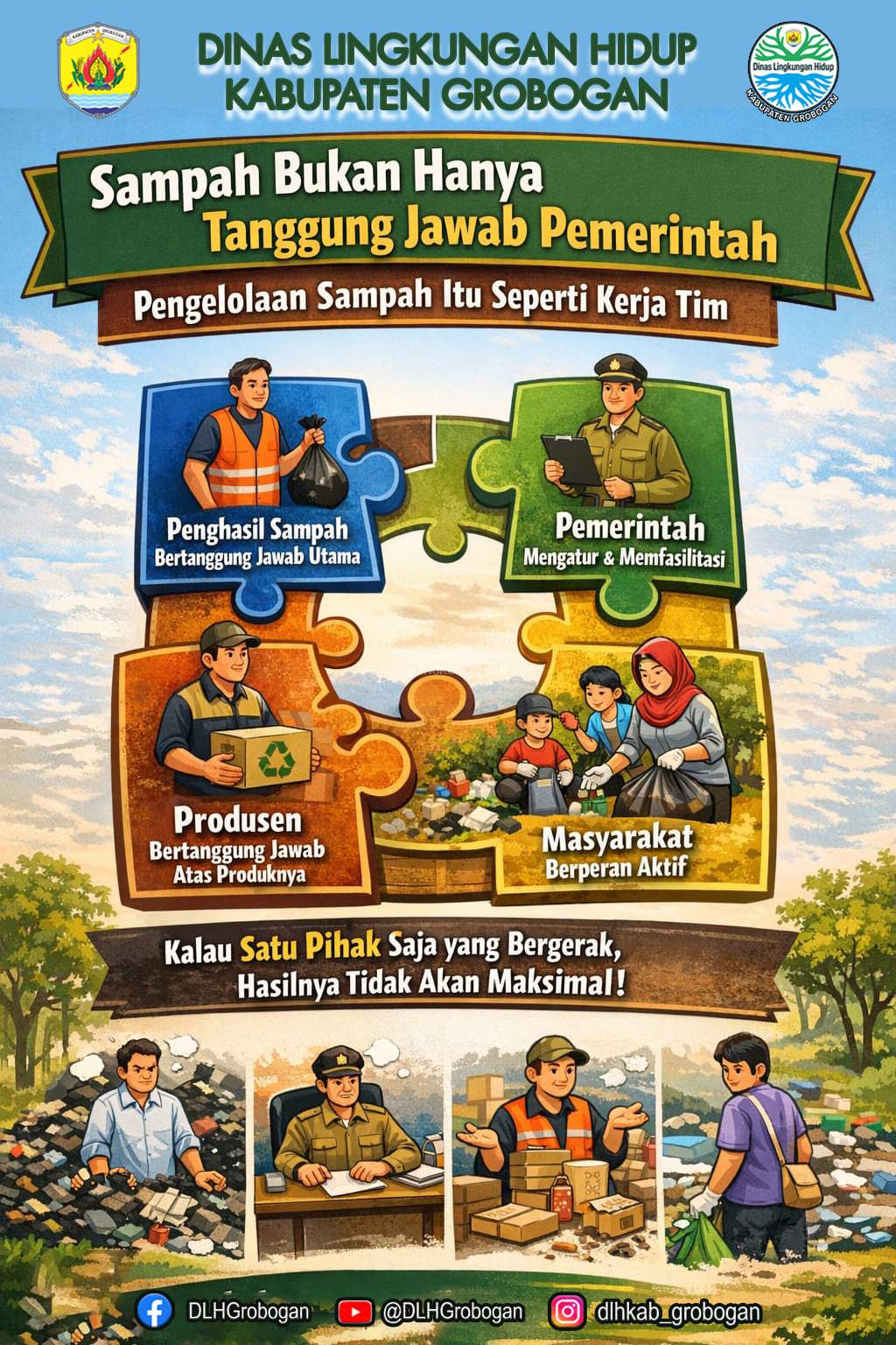 Sampah Bukan Hanya Tanggung Jawab Pemerintah