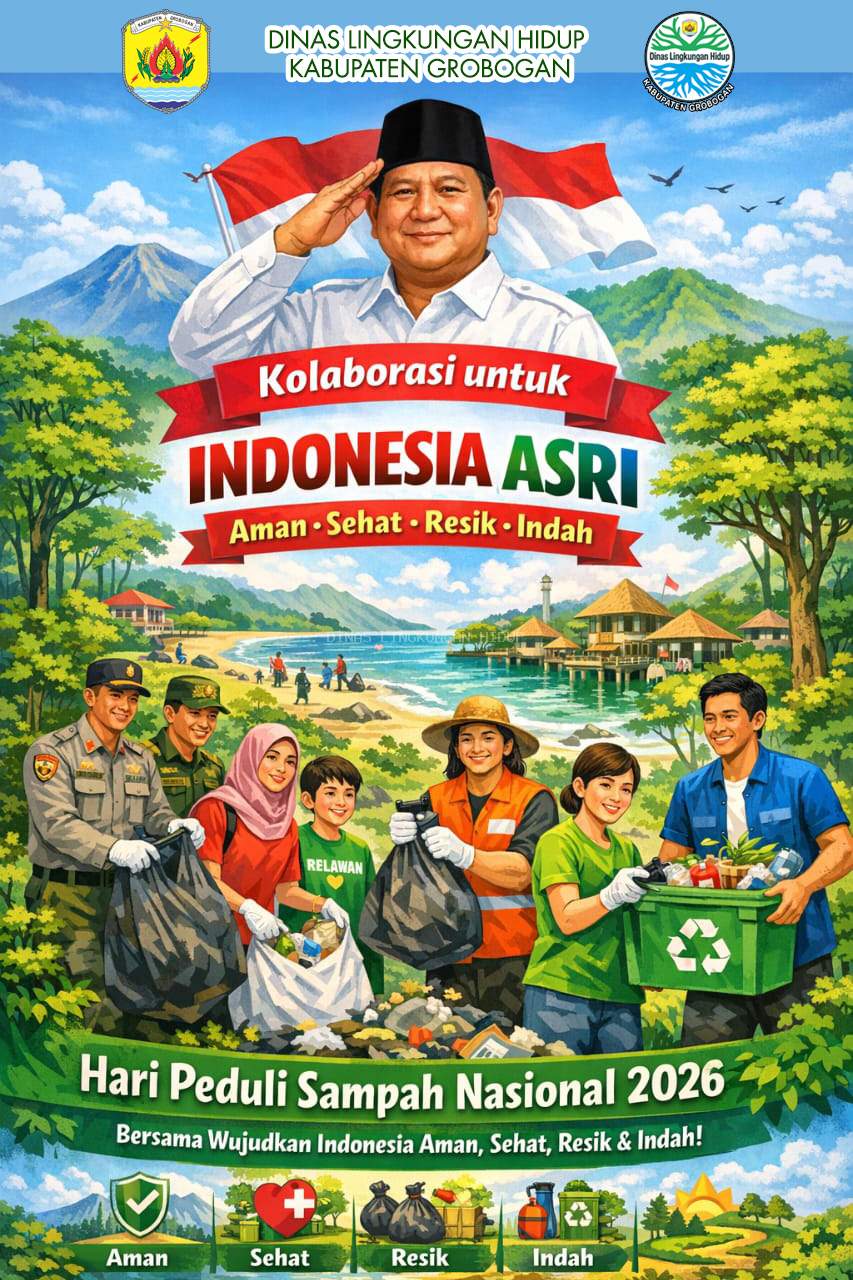 Kolaborasi untuk Indonesia ASRI, DLH Grobogan Ajak Masyarakat Perkuat Kepedulian Lingkungan