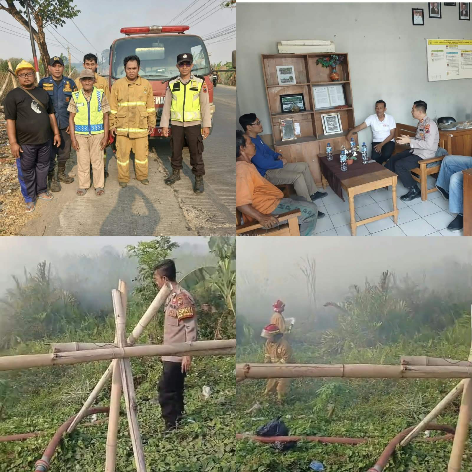 Tangani Kabut Asap TPS Gubug, DLH Grobogan dan Lintas Instansi Sepakati Langkah Antisipasi Kebakaran